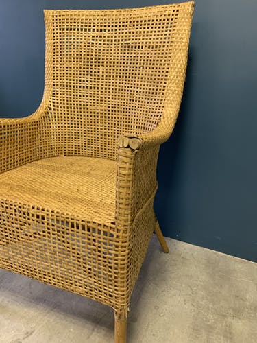 Vintage Wicker Chair Selency