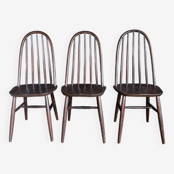 Trois chaises vintage