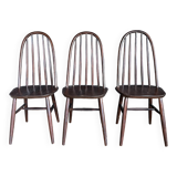 Trois chaises vintage