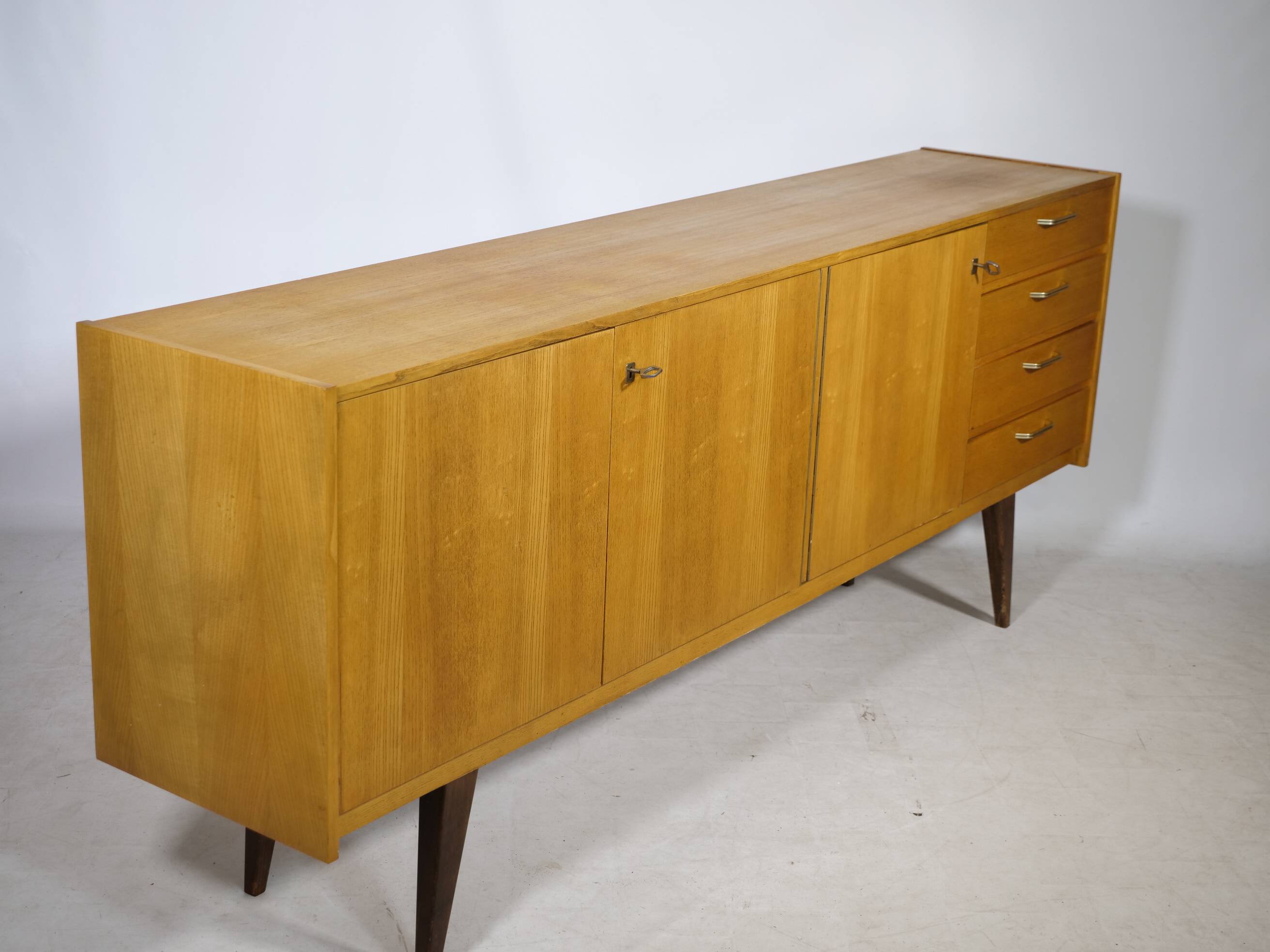 Mid-Century Vintage Oak Sideboard, 1960s