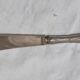 Art deco silver cake knife