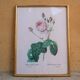 Vintage botanical poster "Rosa Centifolia Bullata" by P.J.Redouté