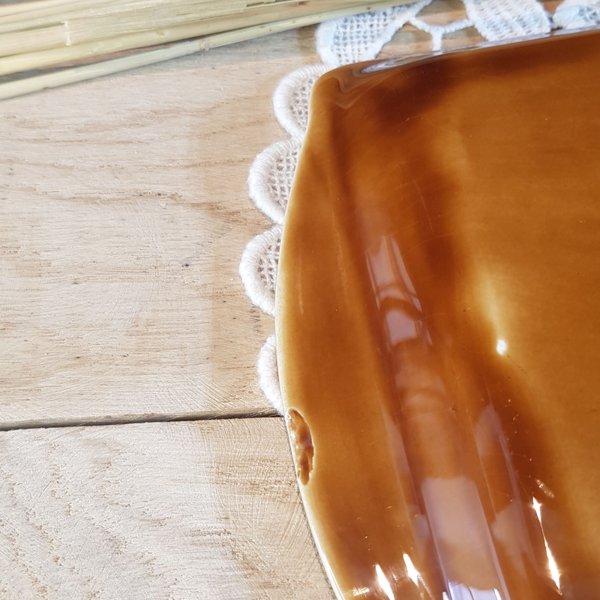 Dish in cake sarreguemines