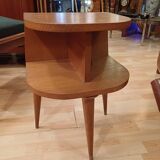 Small side piece of furniture, tripod bedside table 1950