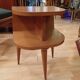 Petit meuble d'appoint, chevet tripode 1950