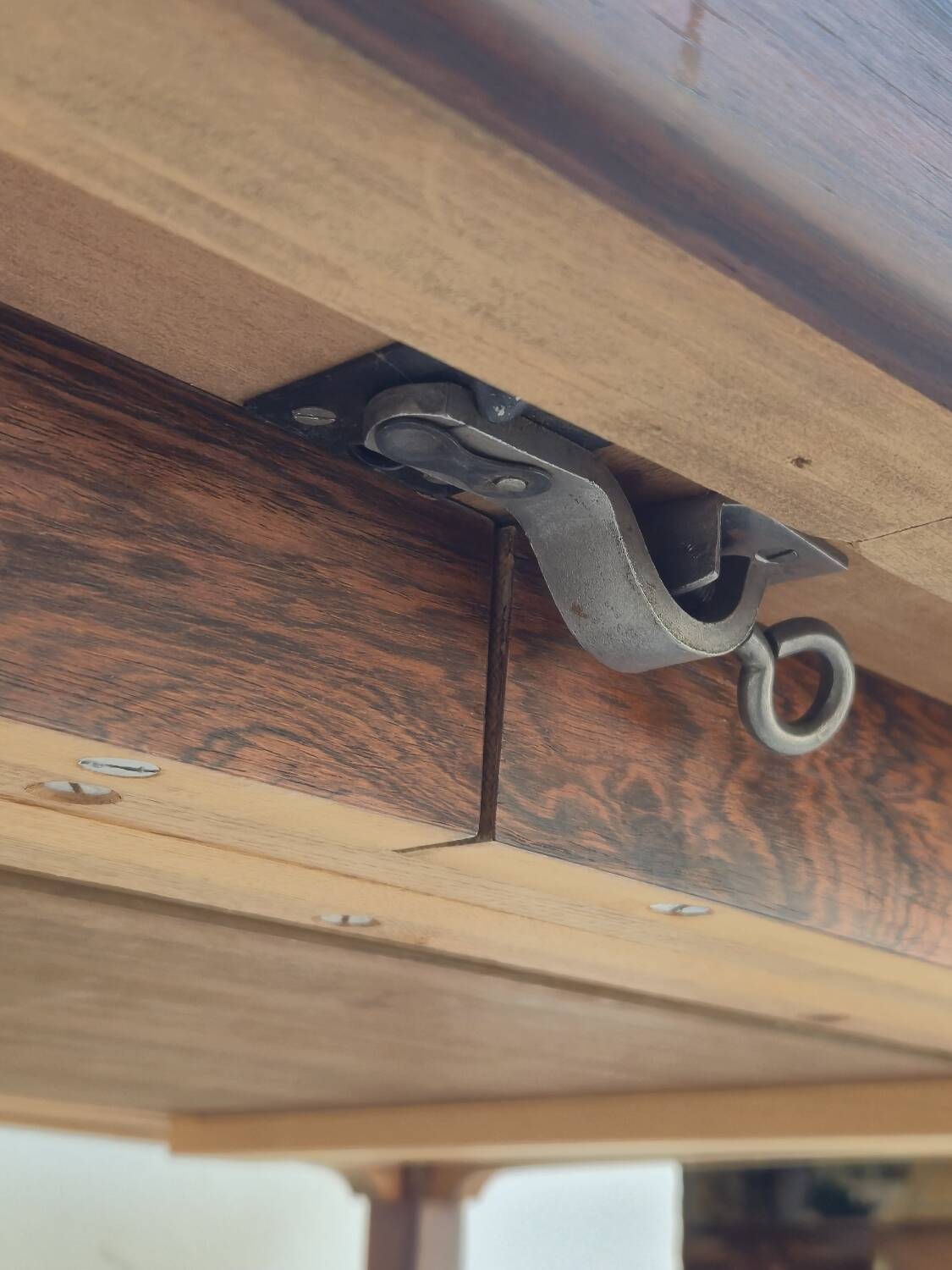 Scandinavian extendable table in Rio rosewood, 1960s