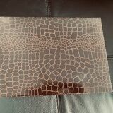 Leather jewelry box