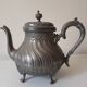 Sheffield teapot, silver, 19th century.