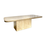 Low table in travertine