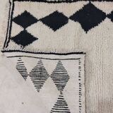 Handmade moroccan berber rug 231 x 95