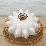 Pale pink opaline lampshade