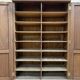 Armoire formant cartonnier en chêne massif 1900
