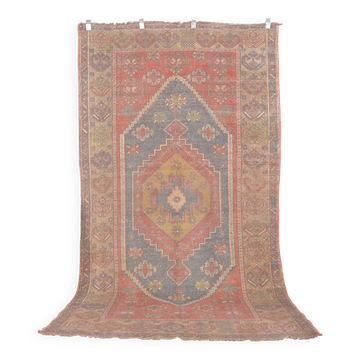 Tapis tribal fait main Oushak Sku 2427