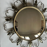 Brass mirror