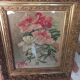Watercolor painting bouquet of flowers