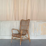 Rattan armchair