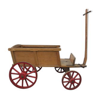 Ancienne charrette enfant 1930 josco