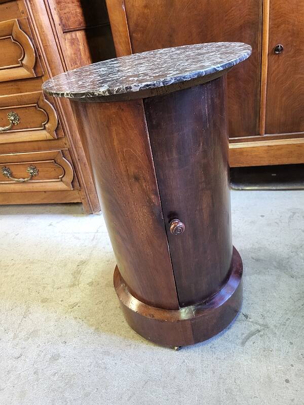 Table de nuit chevet empire en acajou dit somno n° 2