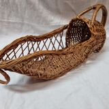 Rattan bottle holder from 1980