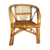 Children's rattan chair