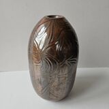 Ceramic vase Signed monogram IN (Signature to be identified)
