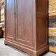 Antique Parisian wardrobe in solid wood