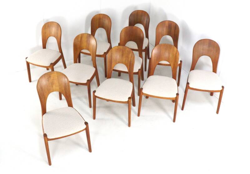 Set of 10 Koefoed Morten chairs 'Vinderup' - danish design