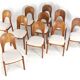 Set of 10 Koefoed Morten chairs 'Vinderup' - danish design