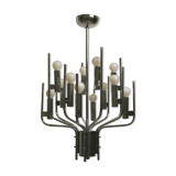 Chandelier from Sciolari in chromed metal, 1970