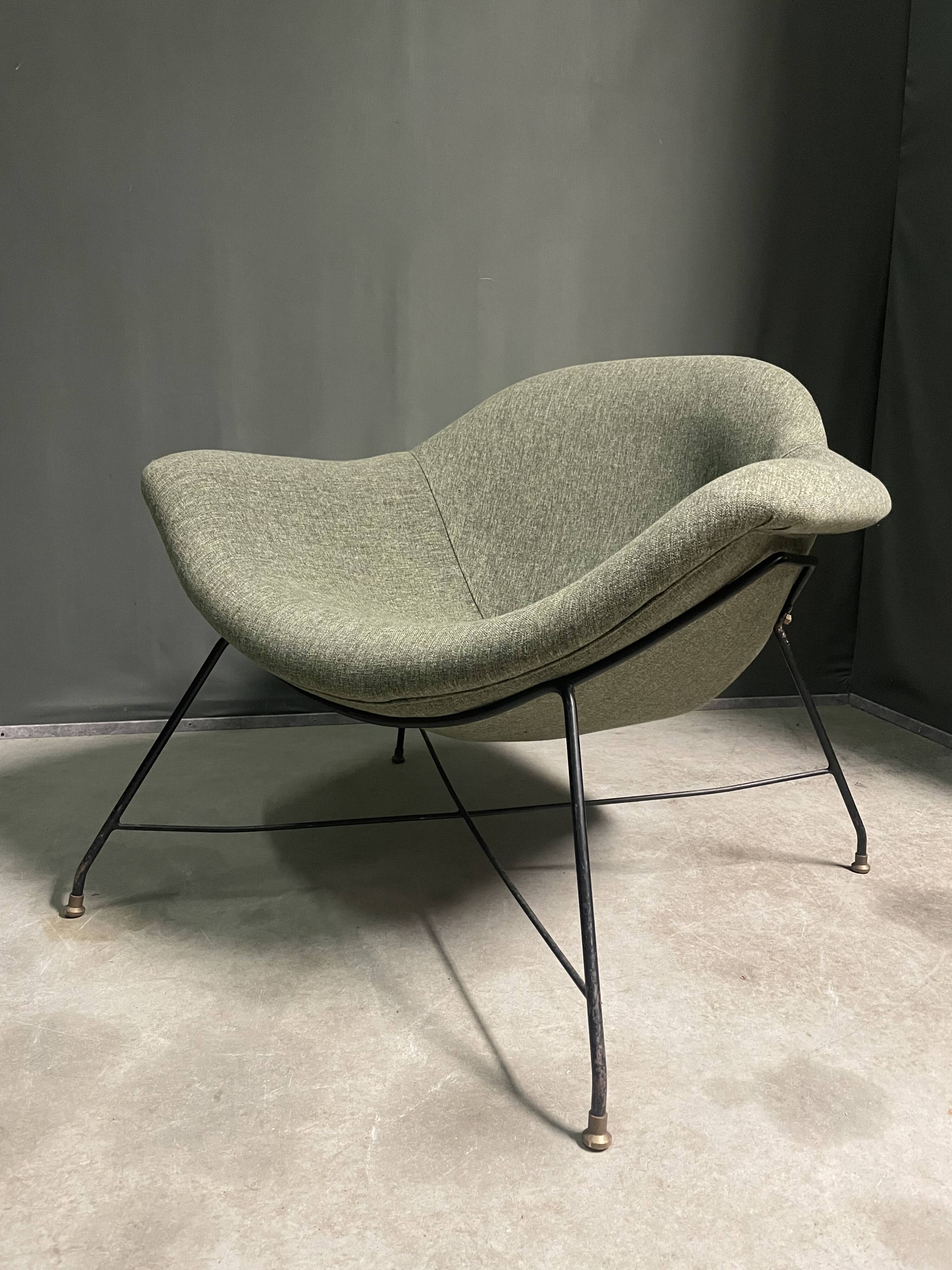 Rare Augusto Bozzi Lounge chair for Saporiti 1950s
