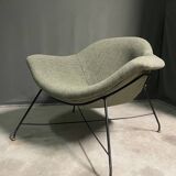 Rare Augusto Bozzi Lounge chair for Saporiti 1950s