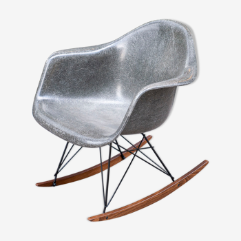 Rocking chair Elephant Grey by Charles & Ray Eames for Herman Miller