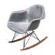 Rocking chair Elephant grey de Charles & Ray Eames pour Herman Miller