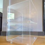 Vintage plexiglass cabinet