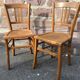 Pair of vintage bistro chairs