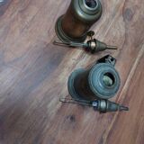 Gasoline "pigeon" lamps