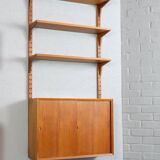 Danish Teak Wall Unit by Poul Cadovius 60s MidCentury Design