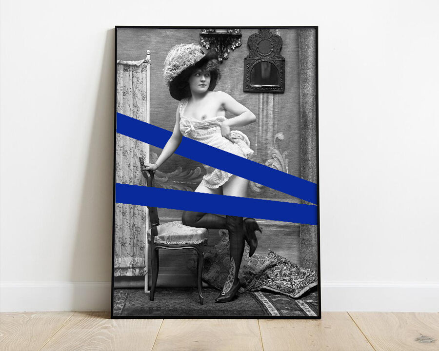 Vintage photography woman cabaret - A4 - 1920