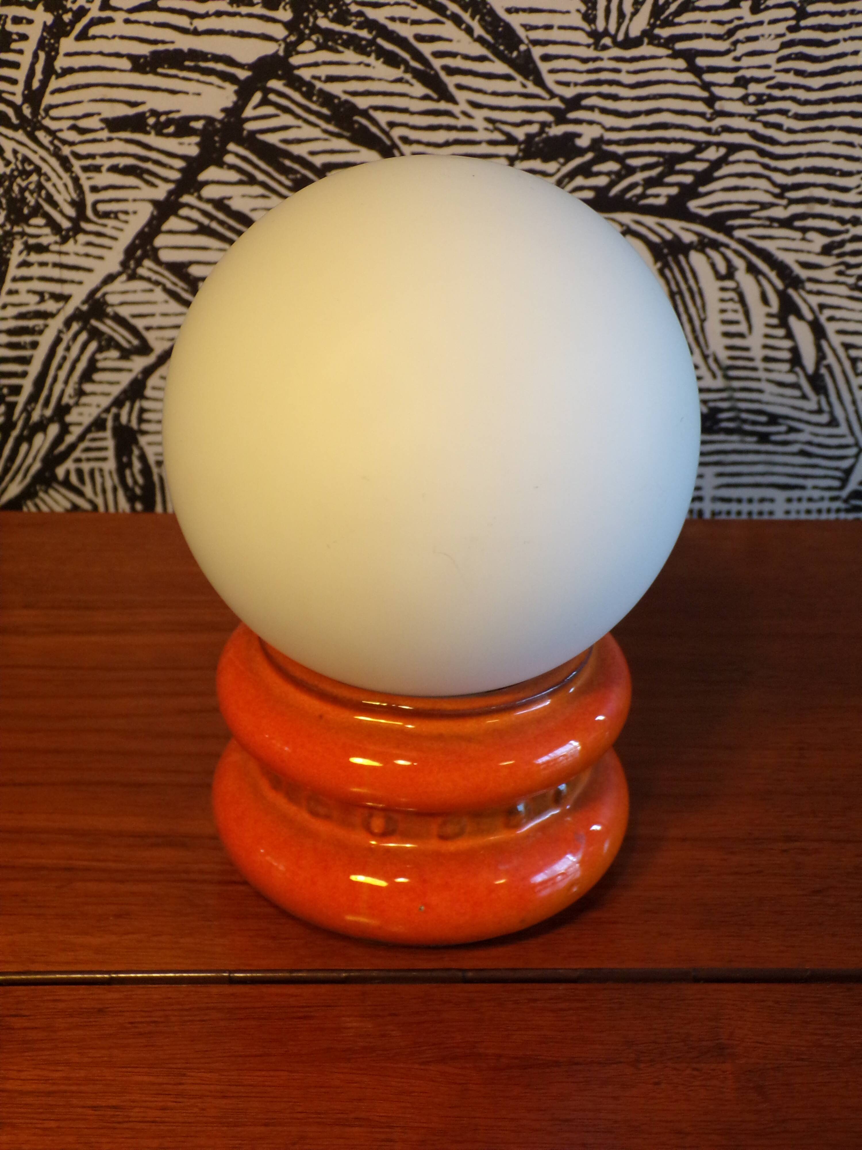1970 ceramic lamp
