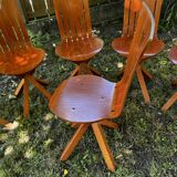 Designer wooden chairs