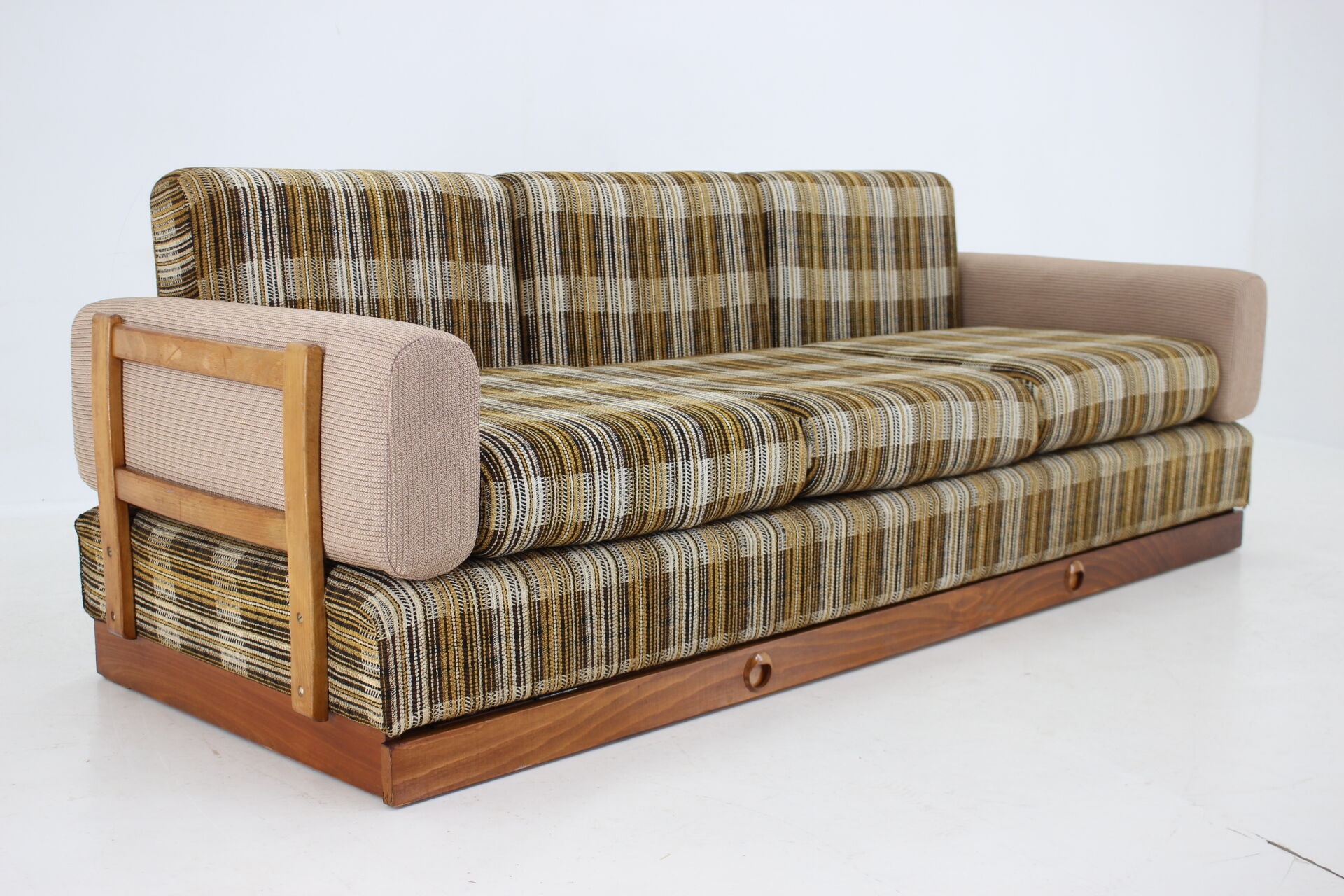 1970s Three Seater Sofa by Drevotvar, Czechoslovakia