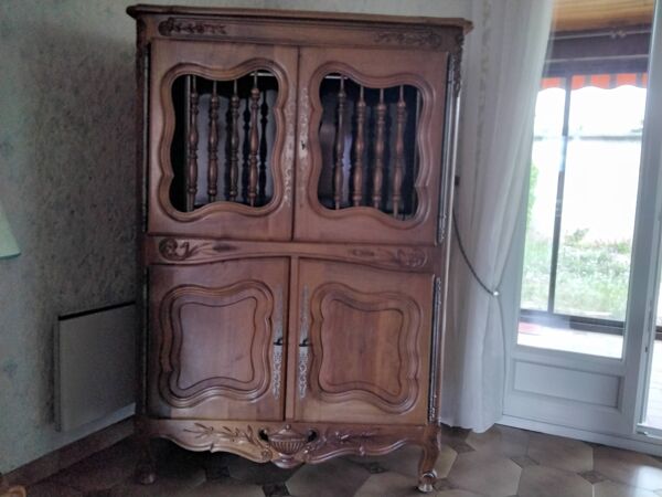 Meuble TV noyer massif