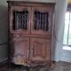 Solid walnut TV unit