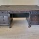 Important antique American desk in carved wood – circa 1900 –
