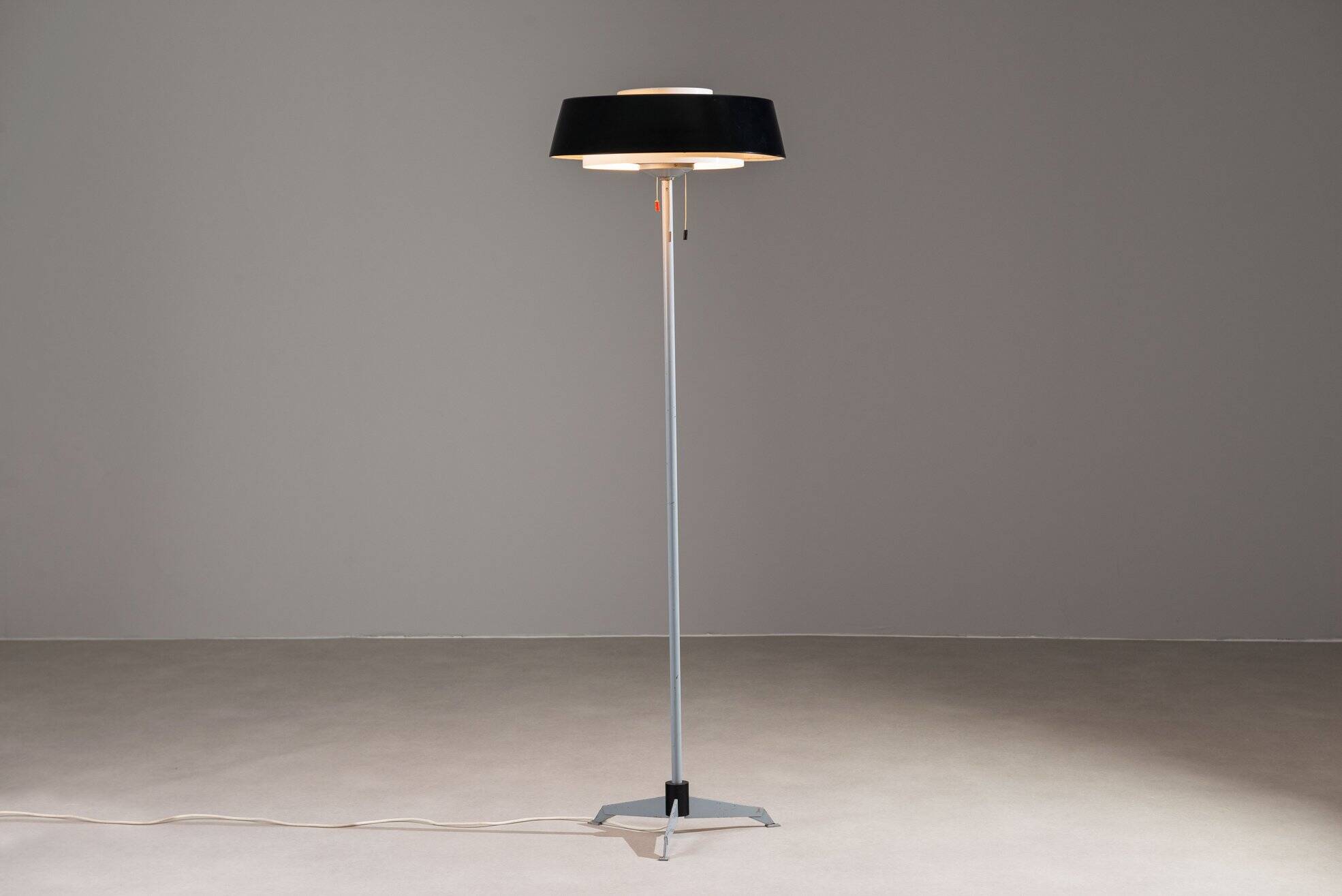 Lampadaire Niek Hiemstra 'ST-7128' Evolux Pays-Bas 1950