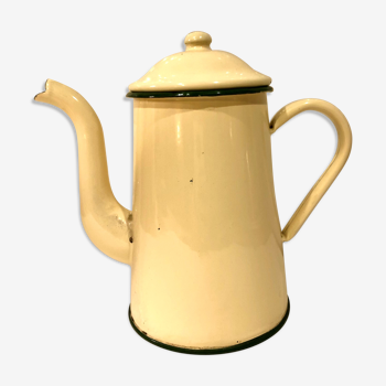 Cafetière émaillée des années 1950