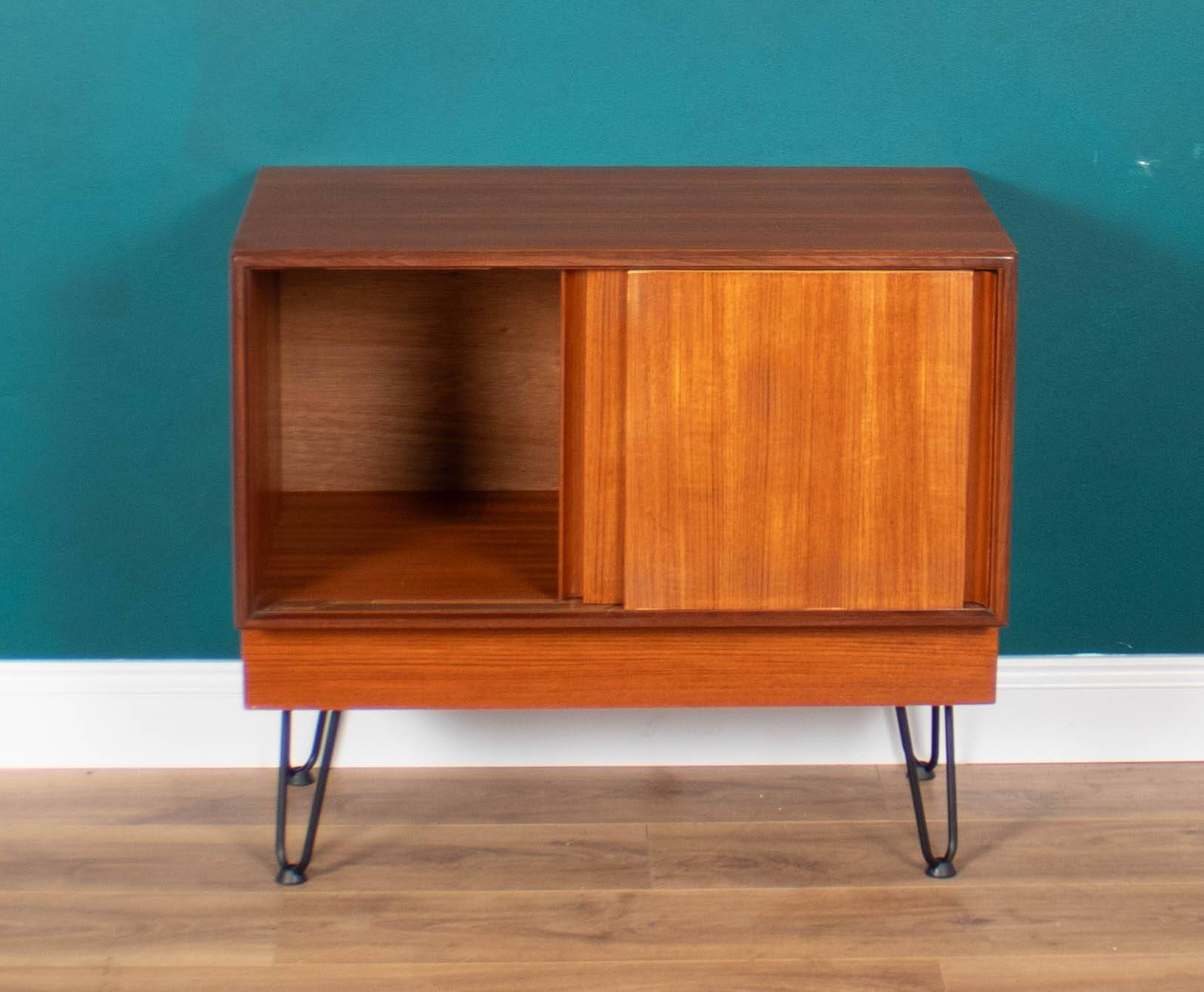 Retro Teak 1960s G Plan Form Five Sideboard On Hairpin Legs