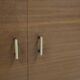 1960 Scandinavian secretary with teak compass feet and pastel yellow top