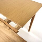 Oak "wallet" dining table, Sweden, 1960s