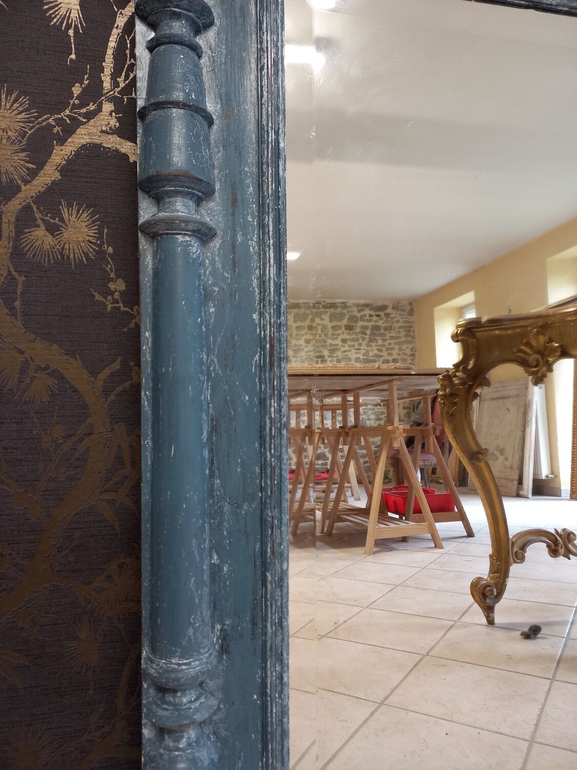 Mirror period XIX 1m21 x 96